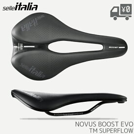 在庫あり Selle Italia セライタリア Novus Boost Evo TM Superflow サドル Lサイズ ロードバイク クロスバイク 快適性 耐久性