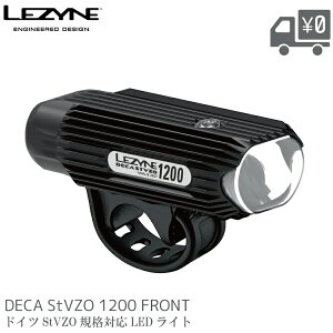 LEZYNE ���U�C�� DECA StVZO 1200 �t�����g���C�g �ő�1200���[���� IPX7�h�� StVZO�K�i�Ή�