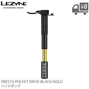 LEZYNE UC PRESTA POCKET DRIVE BLACK/GOLD vX^ |PbghCu ubNS[h nh|v Ōy RpNg 160psi ̂