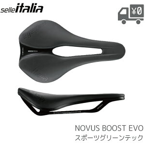 �݌ɂ��� Selle Italia �Z���C�^���A Novus Boost Evo Sport Greentech L3 Superflow �T�h�� �O���[���e�b�N ���[�h�o�C�N �N���X�o�C�N �T�X�e�i�u��