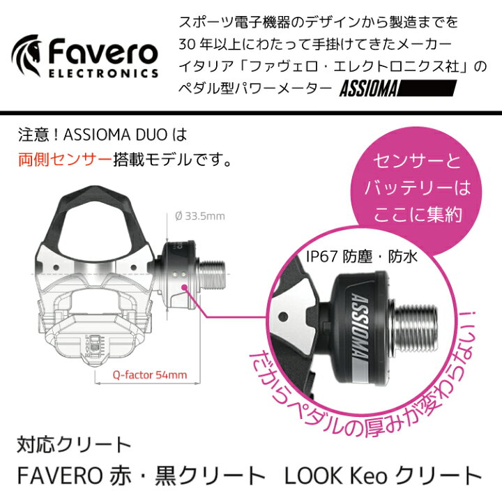 楽天市場】【送料無料】【即日発送】 ペダル Favero [ ファベロ 