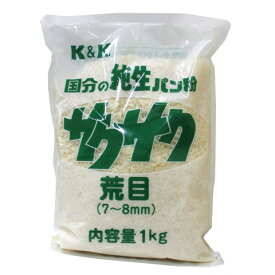 K&amp;K　純生パン粉サクサク(白・荒目)　1kg
