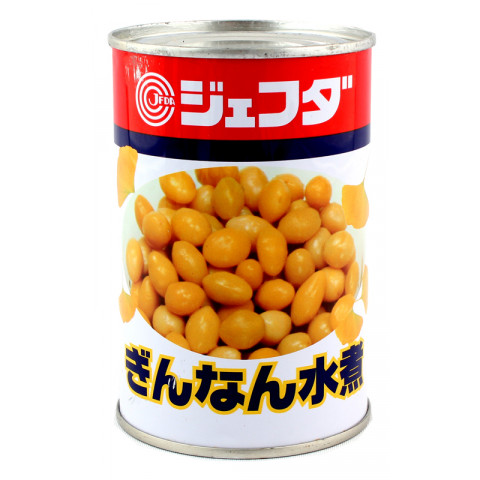 無料 業務用食材 日本未発売 常温商品 農産缶詰 JFDA ぎんなん水煮 M ジェフダ 290g