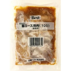 日東ベスト　豚ロース焼肉(100)　100g