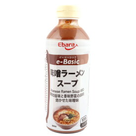 エバラ食品　e-Basic 味噌ラーメンスープ　600g