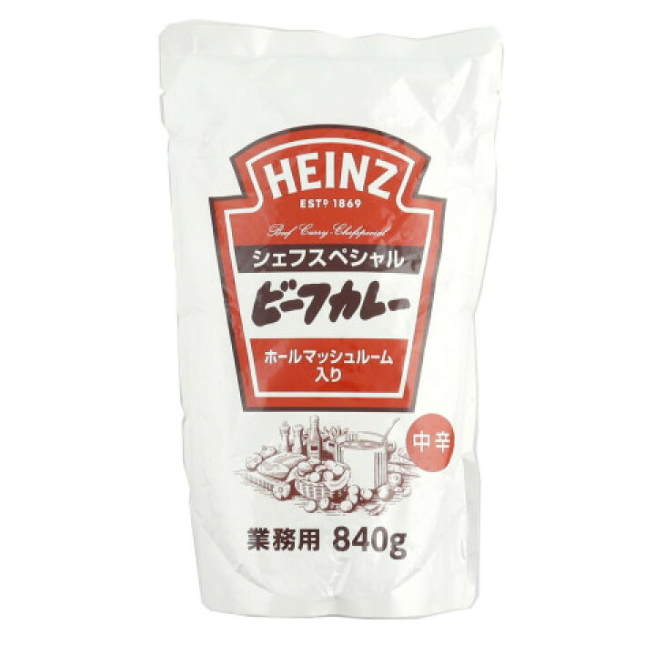 楽天市場】ハインツ ビーフカレー シェフスペシャル 840g : 業務用食品 