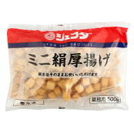 ジェフダ　ミニ絹厚揚げ　500g
