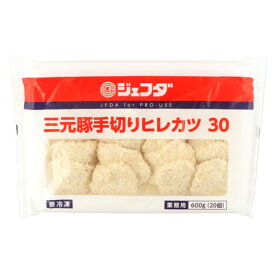 ジェフダ　三元豚手切りヒレカツ30　600g(20個)