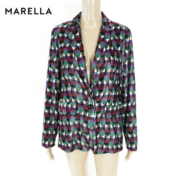 楽天市場】80%OFF 新品 マレーラ MARELLA ジャケット 42 EJK357 L 
