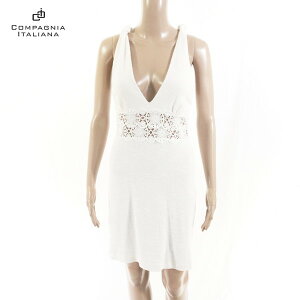 90%OFF �V�i �R���p�j�A�C�^���A�[�i COMPAGNIA ITALIANA �����s�[�X 42 EOP1340 M�T�C�Y �z���C�g ���f�B�[�X �m�[�X���[�u�����s�[�X �^�I���n �C�^���A��