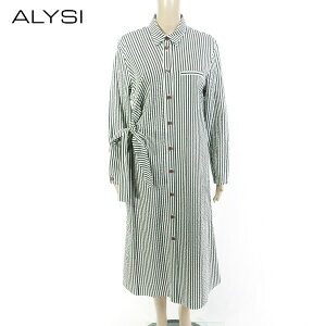 85%OFF �V�i �A���W ALYSI �����s�[�X 42 EOP1754 L�T�C�Y �u���b�N �z���C�g ���f�B�[�X �V���c�����s�[�X�@�����O�����s�[�X �R�b�g�� ���� �C�^���A��