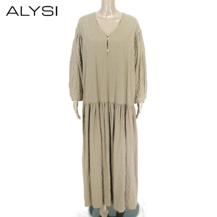 楽天市場】80%OFF 新品 アリジ ALYSI ワンピース 42 EOP1542 Lサイズ  