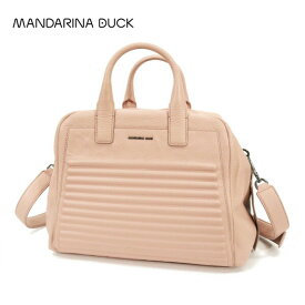 60%OFF 訳あり 新品 マンダリナダック MANDARINA DUCK バッグ EOT717 ピンク レディース ハンドバッグ ショルダーバッグ レザー