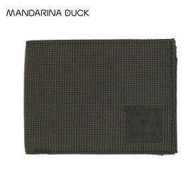 55%OFF 新品 マンダリナダック MANDARINA DUCK 財布 EOT894 ブラック レディース メンズ 二つ折り財布 ミニウォレット