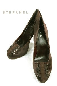 90%OFF �V�i �󂠂� �X�e�t�@�l�� STEFANEL �C 36 ES30 23cm �u���E�� ���f�B�[�X �p���v�X �T�e�� ���q�[�� �A�E�g���b�g �C���|�[�g �A�E�g���b�g