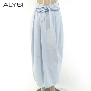85%OFF �V�i �A���W ALYSI �X�J�[�g 40 ESK760 M�T�C�Y ���C�g�u���[ ���f�B�[�X �����O�X�J�[�g �{�b�N�X�v���[�c����X�J�[�g �R�b�g�� �C�^���A��