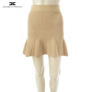 85%OFF �V�i �G���U�x�b�^�t�����L ELISABETTA FRANCHI �X�J�[�g 40 ESK711 S�T�C�Y �L������ ���f�B�[�X �j�b�g�X�J�[�g ���t���A �G��� �C�^���A��