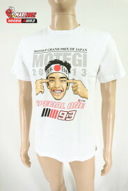 80%OFF 新品 Marc Marquez 93 マルクマルケス Tシャツ L HCS435 ホワイト メンズ MOTEGI 2013 カットソー MOTO GP Gruppo Pritelli アウトレット