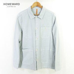 60%OFF �V�i �z�[�����[�h HOMEWARD CLOTHES �W���P�b�g L HJK93 LL�T�C�Y ���C�g�O���[�u���[ �����Y �R�b�g��×�|���E���^�� �X�g���b�` �J�o�[�I�[�� 5�{�^�� �C�^���A�� �t�ďH HWMCS406