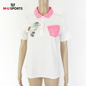 75%OFF 󂠂 Vi MU SPORTS G[X|[c |Vc 42 LCS1698 LTCY zCg fB[X |Vc gbvX hイ CXg[ St {