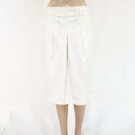 【スーパーSALE割引対象商品】90%OFF 訳あり 新品 ボグナー BOGNER スカート 38 LSK691 Lサイズ ホワイト レディース コットン フレア アウトレット