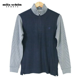 �V�i �~���V���[���X�|�[�c mila schon SPORTS �J�b�g�\�[ 46 MCS1304 M�T�C�Y �l�C�r�[ �����Y �g�b�v�X ���� �A�N����×���[����×�|���E���^�� �X�g���b�` �S���t�E�F�A ���{�� 33670-111