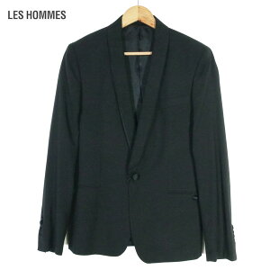 80%OFF �V�i ���]�� LES HOMMES �W���P�b�g48 MJK962 M�T�C�Y �u���b�N �����Y �E�[��×�|���G�X�e�� �X�g���b�` 1�{�^�� �e�[���[�h ��d���y�� �|���g�K���� H5SB70AC98