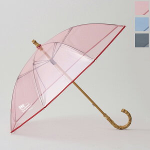 Traditional weatherwear (�g���f�B�V���i���E�F�U�[�E�F�A) �r�j�[�� �P �o���u�[ CLEAR UMBRELLA BAMBOO A251SLGG00327PM