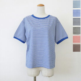 STAR&STRIPE (スターアンドストライプ) リンガー Tシャツ 半袖 ボーダー クルーネック コットン SSMD-028