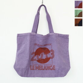 Le Melange (ルメランジュ) トートバッグ WESTERN TEXTILE A4 ショルダー コットンキャンバス 8628003