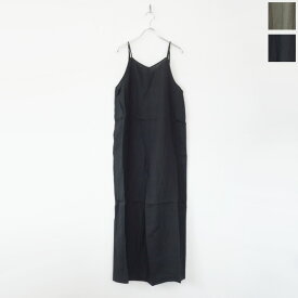 Munich (ミューニック) コンビネゾン 40sフレンチリネンキャンバス Vネック MN261N71