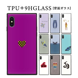 iPhone 15 Plus iphone13promax ケース iphone12 iphone12mini iphone12pro iPhoneSE 第2世代 ハードケース 送料無料 スマホケース iPhoneXR iPhoneXs Max iPhone X iPhone X 耐衝撃 カバー 強化ガラス TPUフレーム 背面ガラスデザイン アニマルデザイン 光沢