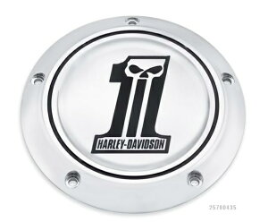 25700435ナンバーワンスカル・コレクションダービーカバー【ハーレー純正カスタムパーツ】