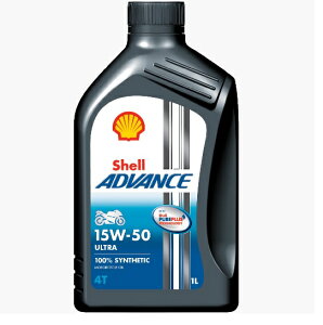 シェルアドバンス シェルアドバンス 4T ウルトラ 15W-50 1L (バイク用  