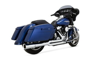 17383バンス&ハインズVanceHines ProPipe 2-1 PCX プロパイプ クローム マフラー TOURING(M8) 17以降