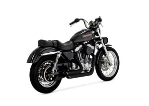 47223�o���X���n�C���YVanceHines ShortShots Staggered �V���[�g�V���b�g�X�^�b�K�[�h �u���b�N �}�t���[ SPORTSTER 99-03