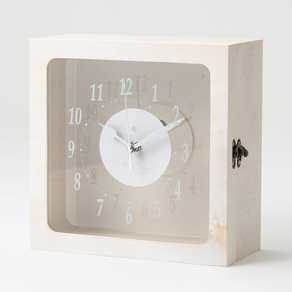 花時計 フラワーベース ダブルウインドウ 1個フラワーアレンジメント プリザーブドフラワー ハンドメイド DYI 置時計 掛け時計