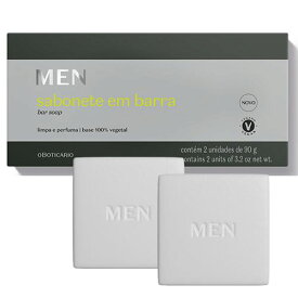 O Boticario オ・ボチカリオ メンズ ソープ Men Sabonete Perfumado em Barra 2x90g BT202240