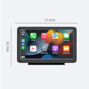 【★開店限定!15%OFFクーポン】カーナビ ディスプレイオーディオ ワイヤレス carplay対応 android auto対応 bluetooth 音楽再生 スマホ連携 ポータブルカーナビ 小型 7インチ ISP液晶画面 後退映像