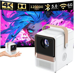 �y�d���t�H�[�J�X�z�v���W�F�N�^�[���^ ���o�C�� 15000LM - �Z�œ_���e 5GWIFI Bluetooth5.0 4K�Ή� 1080P �t��HD �~�j�y�� ����HiFi�X�s�[�J�[ �h�o �É� �O�r�Ή� IOS/Android/DVD/�p�\�R��/PS4/USB/HDMI/SWITCH��