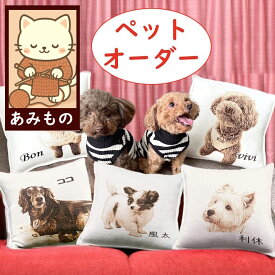 【まるでプリント、実は編み物】 誕生日プレゼント 彼女 女性 ぬくもり 癒し 癒しグッズ リラックス クッション 温かい 特別 思い出 クリスマスプレゼント クリスマス xmas メモリアルグッズ 誕生日 贈り物 父 母 プレゼント お勧め 彼女 オーダーメイド 記念 急ぎ