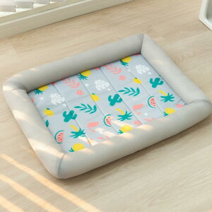 ひんやりマット 角型 ペット用ベッド 小型犬 ペット用クールベッド ソファ 室内 クールマット 夏用 猫用 犬猫用 イヌ Mサイズ 涼しい 夏用 熱中症防止 スクエア ペットベッド 暑さ対策 ペッ