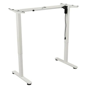 電動昇降デスク用フレーム メモリ機能付き スタンディングデスク 幅100cm〜140cmの天板に対応 電動で上下昇降するデスク専用フレーム 電