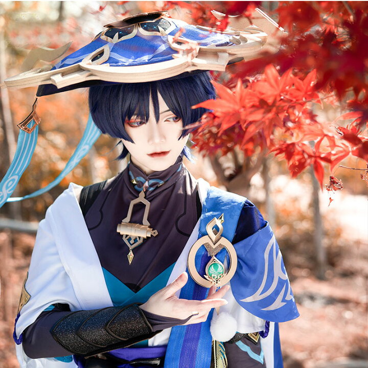 楽天市場】原神 Genshin スカラマッシュ 放浪者 ウィッグ かつら 制服 