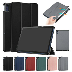 Lenovo Tab M10a 5G �P�[�X �I�[�g�X���[�v �@�\�t�� LET02 10.6�C���` 2024���f�� �蒠�^ �J�o�[ PU���U�[ �X�^���h�@�\ ���m�{ �^�u �Ռ��z�� �V���v�� ������� �蒠�^���U�[�P�[�X/�J�o�[ �^�u���b