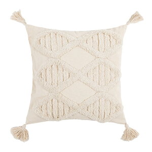 クッションカバー 枕カバー 45×45cm 30×50cm 装飾 抱き枕カバー ソファー用クッションカバー 洗える 北欧 おしゃれ ナチュラル タッセル付き 綿 柔らかい 立体的 柄 幾何学模様 エレガント ベッ