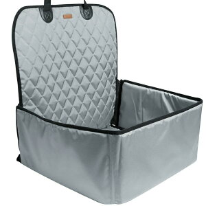 ペット用ドライブシート 車用ペットシート 中小型犬用 助手席用 シートカバー 撥水加工 滑り止め 洗濯可 折り畳み式 取り付け簡単 2WAY ドライブボックスドライブシート ペット ドライブ用