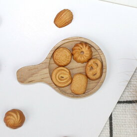 90000087（1セット　クッキー7点入り）ミニチュアクッキー　ドールハウス用ミニチュアスイーツ　小さな食べ物ミニチュアアート　小さな手作りクッキーコレクション　ミニチュアスイーツディスプレイアイテム
