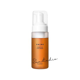 shiro シロ ラワンぶきフェイスウォッシュ 150mL／敏感肌用 泡タイプ洗顔料 正規品 泡でやさしく洗うだけ！摩擦レス洗顔で素肌すっきりスキンケア ゆらぎ肌 植物由来 保湿洗顔 洗顔料 低刺激