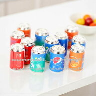 90000054【1点販売】【 選べる4タイプ】ミニチュア炭酸飲料缶 ドールハウス用 ミニチュア缶ドリンク 1/6…
